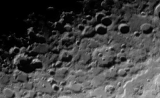 Cratères Cuvier et Faraday