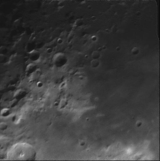 Cratères Théophile, Delambre, Sabine et Ritter