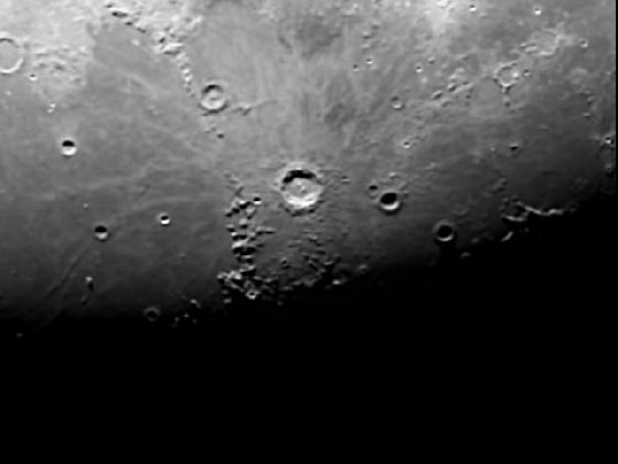 Lune- cratère Copernic Lune- cratère Copernic