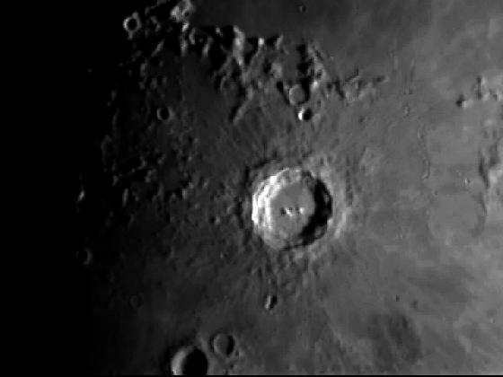 Lune- autre vue du cratère Copernic