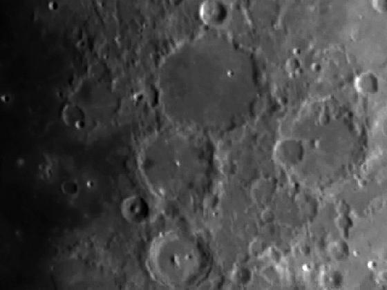 Lune- système de cratères Fra Mauro