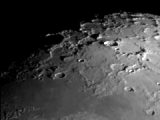 Lune- pôle Nord