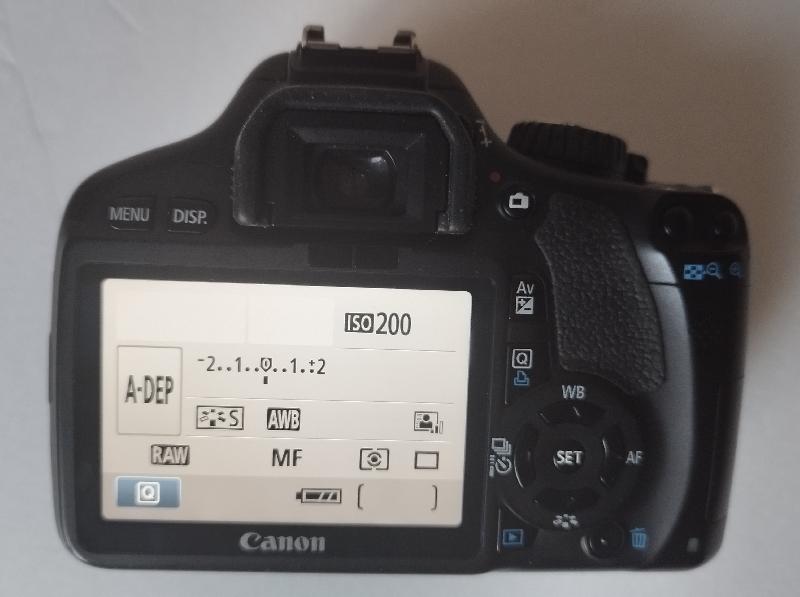 Canon 550D partiellement defiltré Canon 550D partiellement defiltré