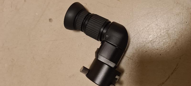 Renvoi coudé pour viseur polaire diam 30mm Lacerta