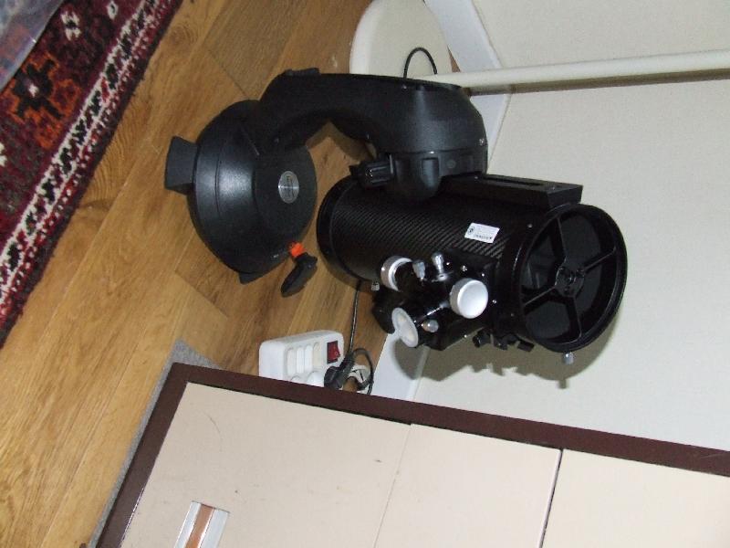 Monture SE4 celestron et Newton 114-450 carbone/crayford 1:10 GSO