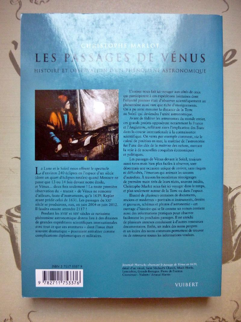 Rare très bel ouvrage "Les Passages de Vénus" / Comme neuf