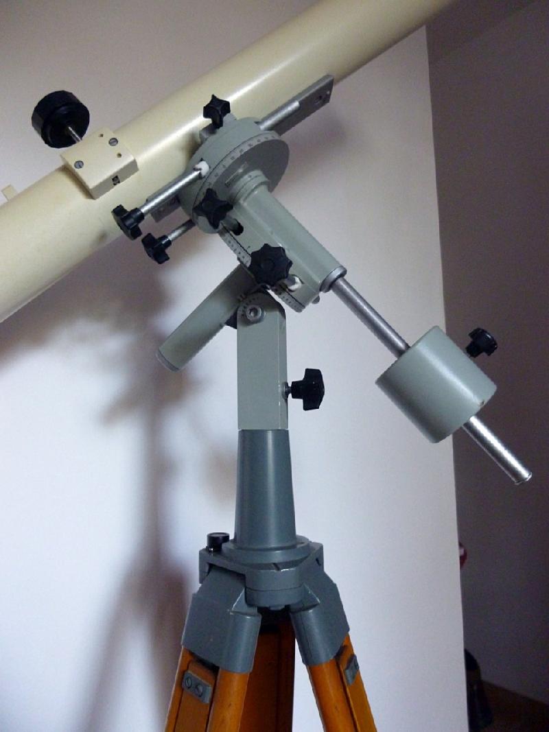 Monture Zeiss Parallactique T Telementor avec Trépied et triangle / Très bon état