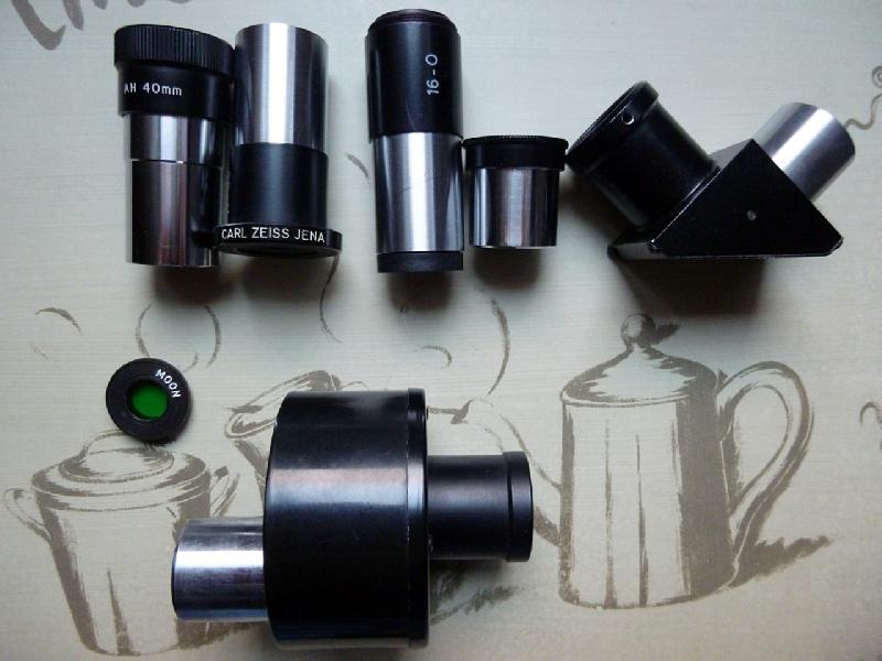 Lot d'accessoires optiques Zeiss Telementor / Très bon état