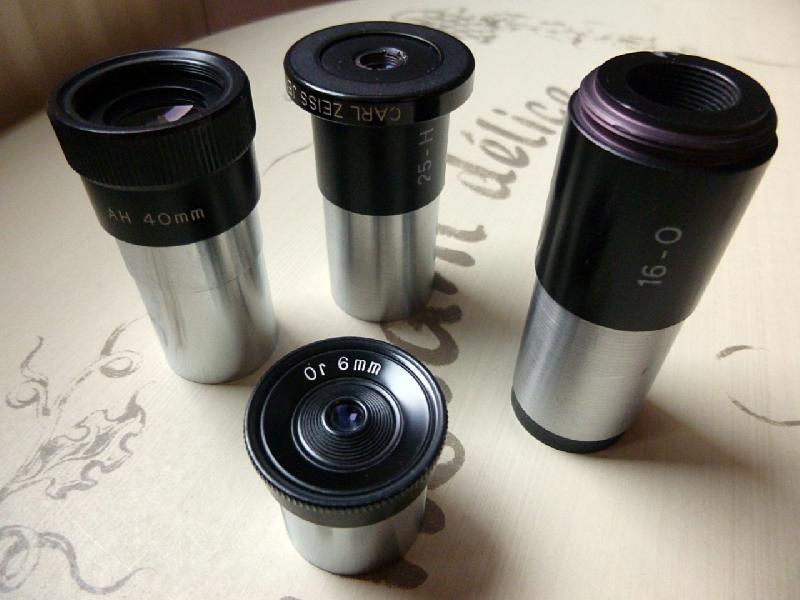 Lot d'accessoires optiques Zeiss Telementor / Très bon état