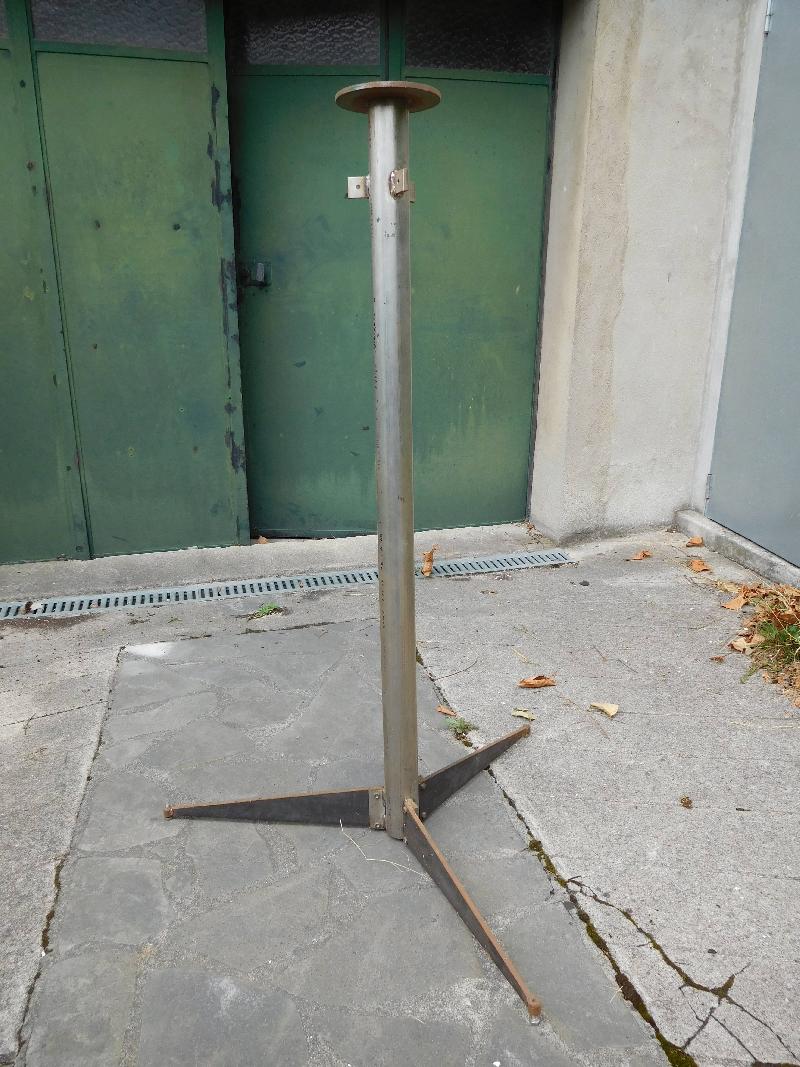 lourd trépied « maison » inox massif lourd trépied « maison » inox massif