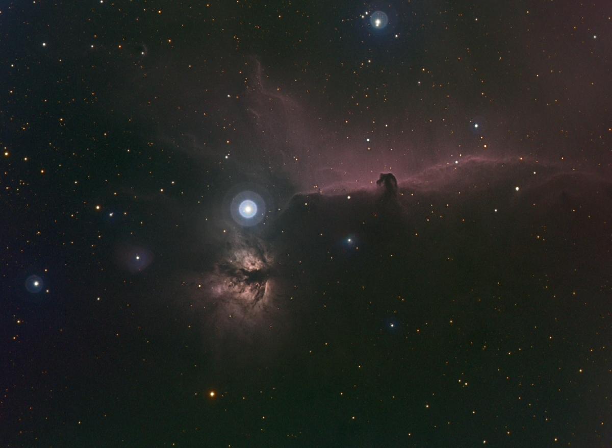 Flamme et cheval