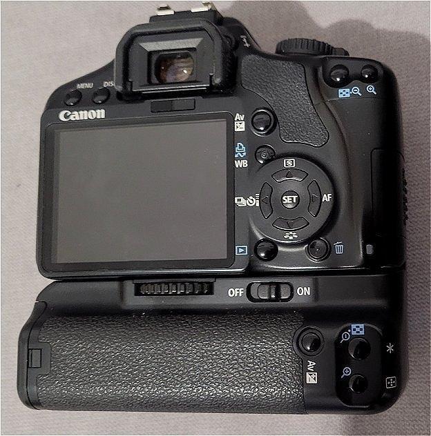 CANON EOS 450D DÉFILTRÉ PARTIEL + POIGNEE GRIP ALIM CANON EOS 450D DÉFILTRÉ PARTIEL + POIGNEE GRIP ALIM