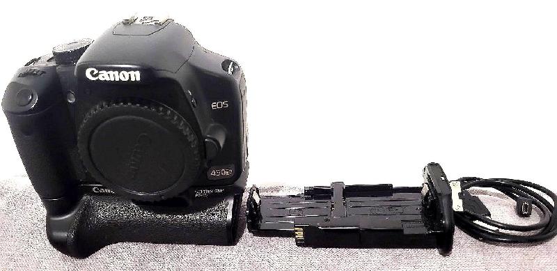 CANON EOS 450D DÉFILTRÉ PARTIEL + POIGNEE GRIP ALIM CANON EOS 450D DÉFILTRÉ PARTIEL + POIGNEE GRIP ALIM