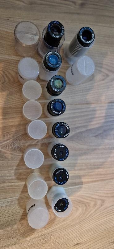 Lot oculaires Meade rares années 80.