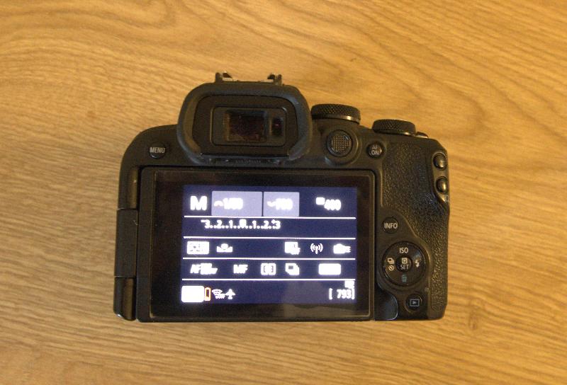 Canon R10 défiltré partiel
