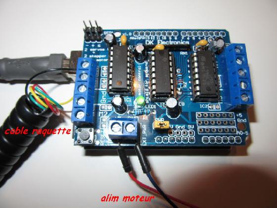 arduino moteur C-C skywatcher 2/2