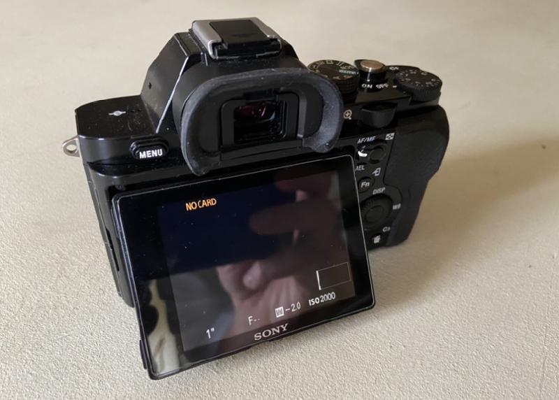 Sony alpha 7 avec filtre Sony alpha 7 avec filtre