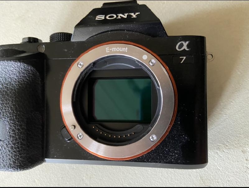 Sony alpha 7 avec filtre Sony alpha 7 avec filtre