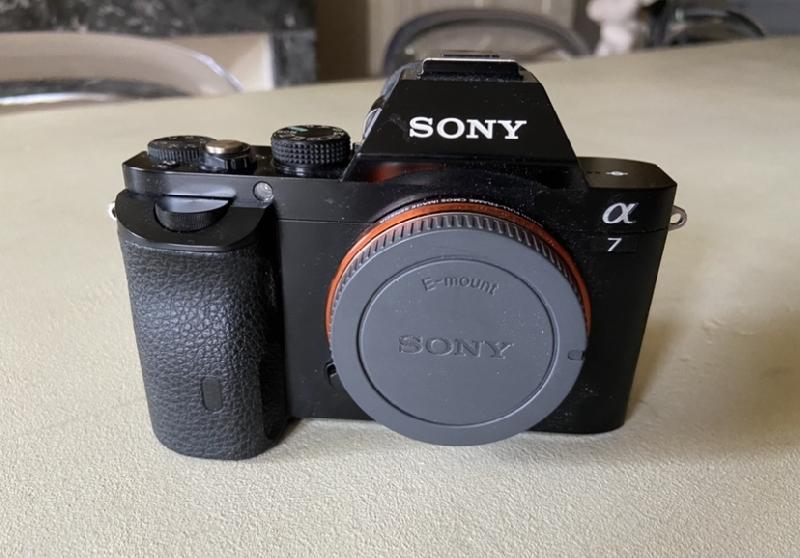 Sony alpha 7 avec filtre Sony alpha 7 avec filtre