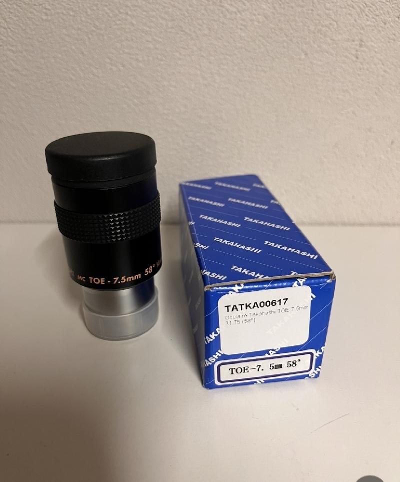 Oculaire takahashi MC TOE 7,5 et 10 mm