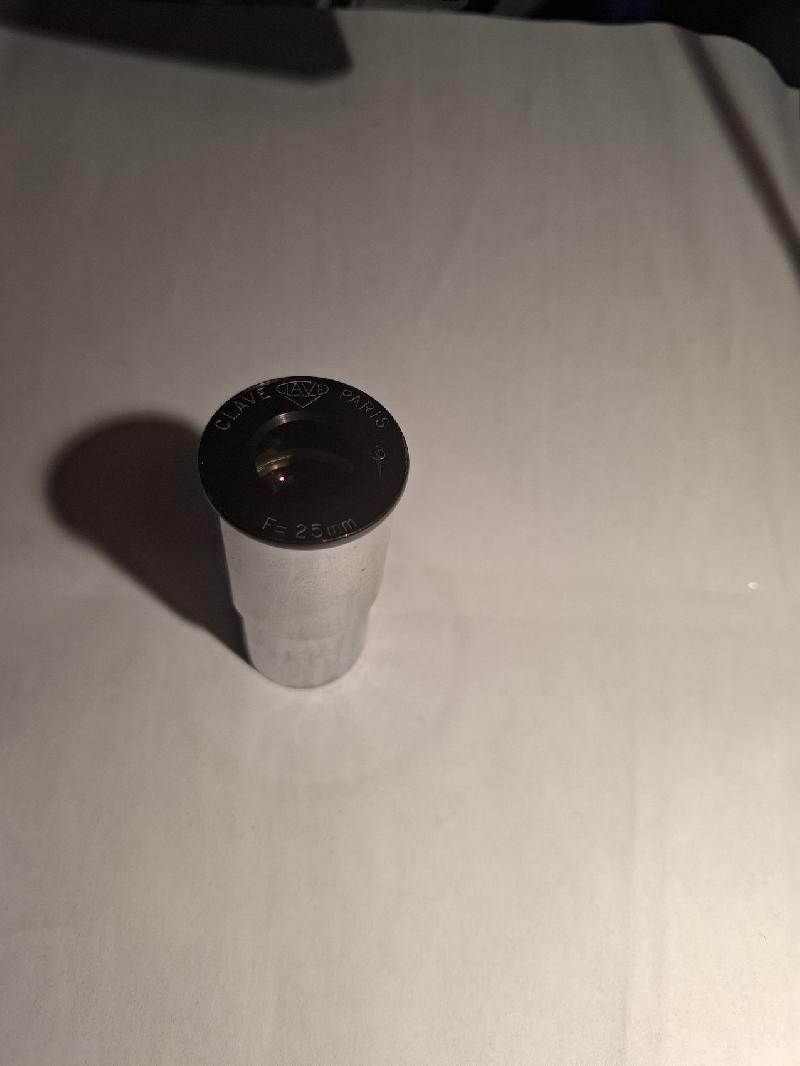 Clave 25 mm chromé au coulant de 27 mm