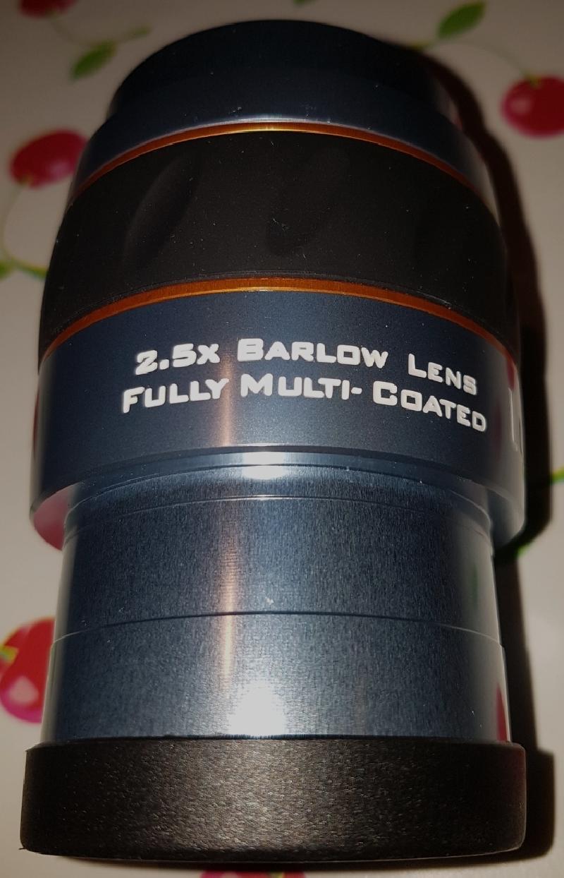 Barlow Celestron Luminos x2.5 en 2 pouces