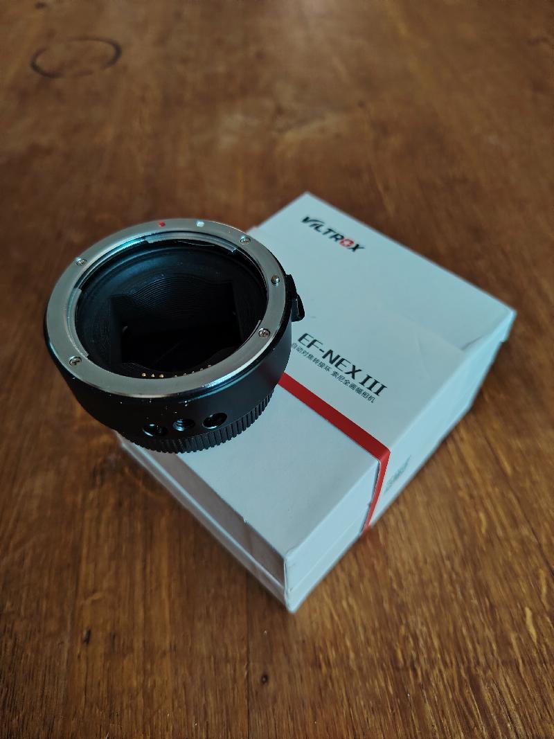 Bague VILTROX EF-NEX (SONY FE) Bague VILTROX EF-NEX (SONY FE)