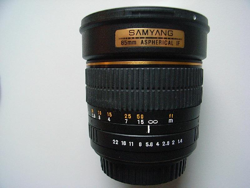 Samyang 85mm 1.4 Canon