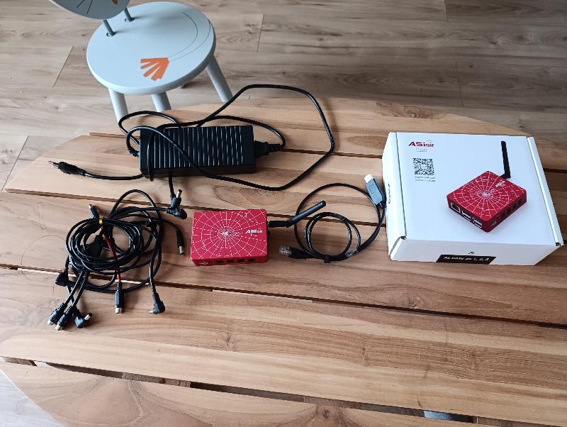 Asiair plus + alimentation