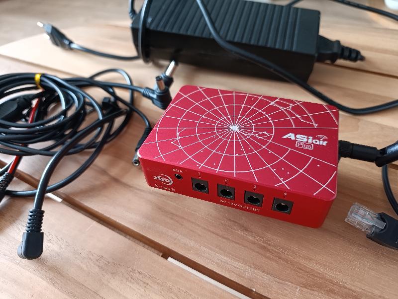 Asiair plus + alimentation