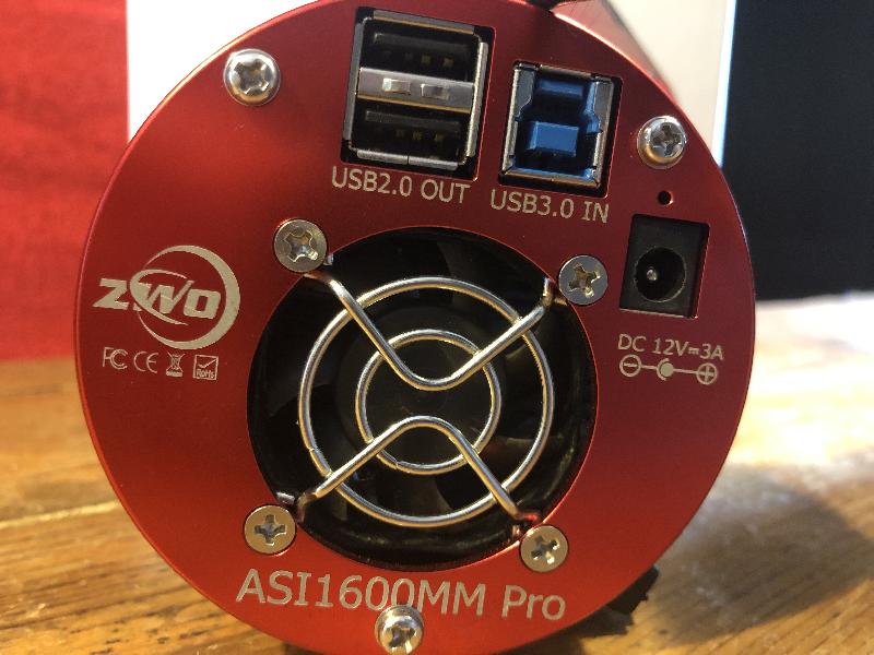 ASI1600mm pro + RAF 5slots + filtres HOLRVB + resistance chauffante hublot