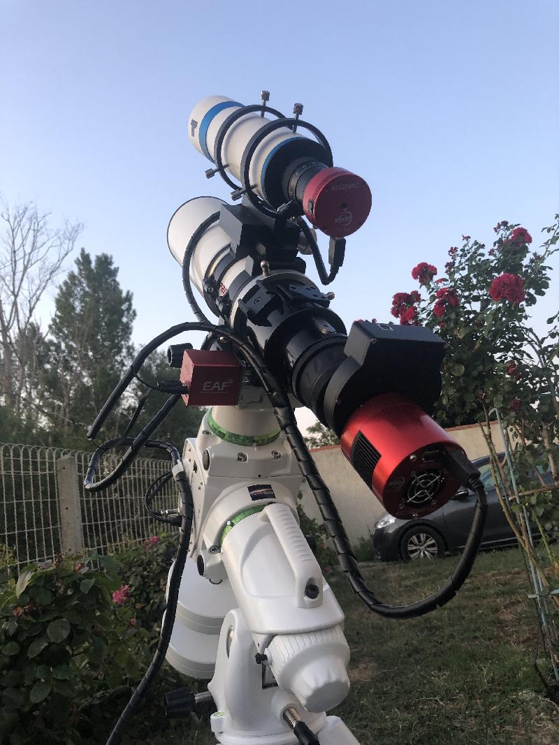 ASI1600mm pro + RAF 5slots + filtres HOLRVB + resistance chauffante hublot ASI1600mm pro + RAF 5slots + filtres HOLRVB + resistance chauffante hublot