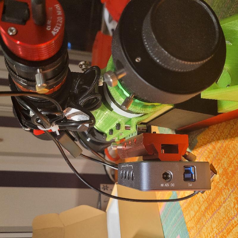 Setup Evoguide 50 ED + guidage + Powerbox