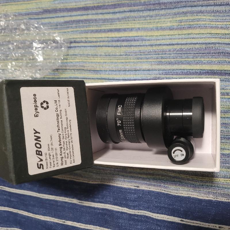 Oculaire réticulé Sbony 20mm