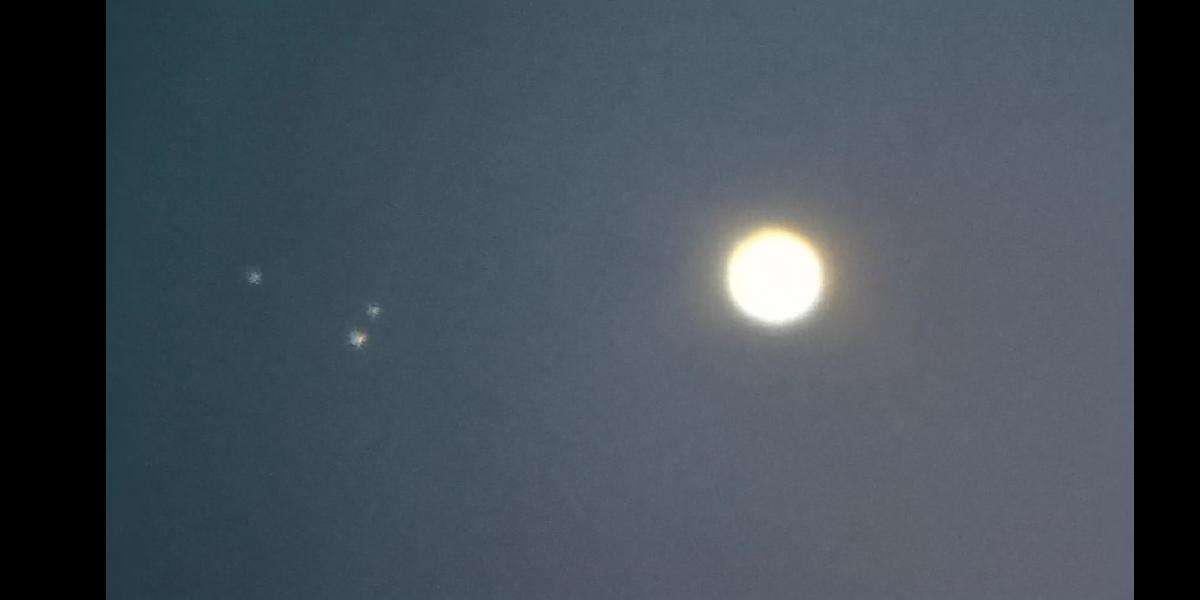Jupiter le 19 mars 2019 au matin Jupiter le 19 mars 2019 au matin
