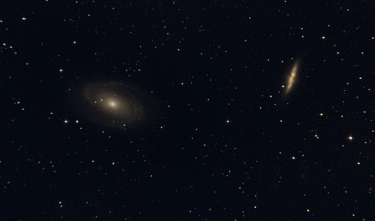 M81 et M82 avec un Dobson Go-To et A7S