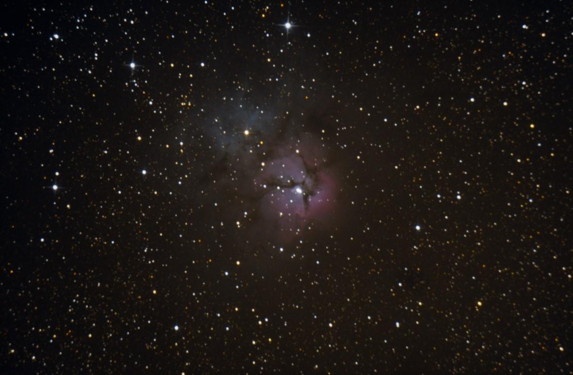 M20 La Trifide au Dobson Go-To 254/1200 et A7S