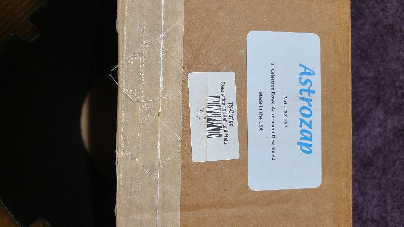 Pare-buée RASA 8" Astrozap