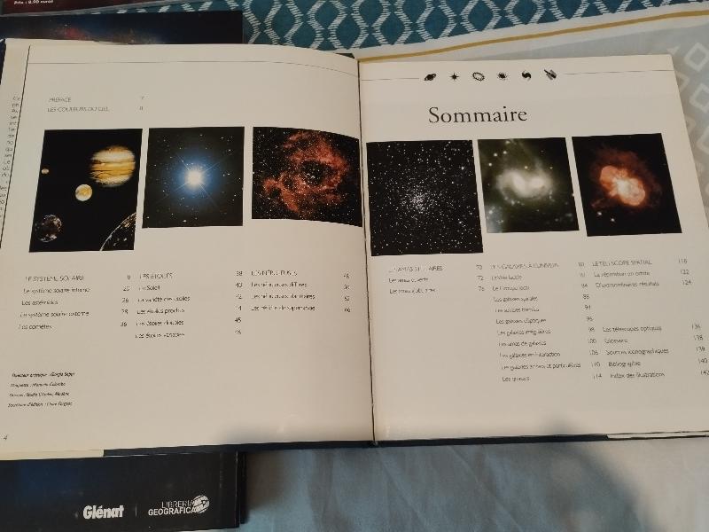 Lot de livres et revues astro