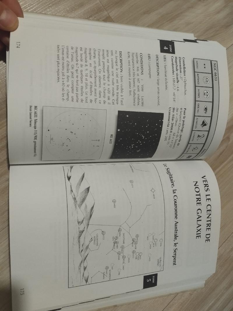 Lot observation : Lunette Perl Halley 60 + Cambridge Star Atlas + Gilis Ciel Profond + Cherche-étoiles