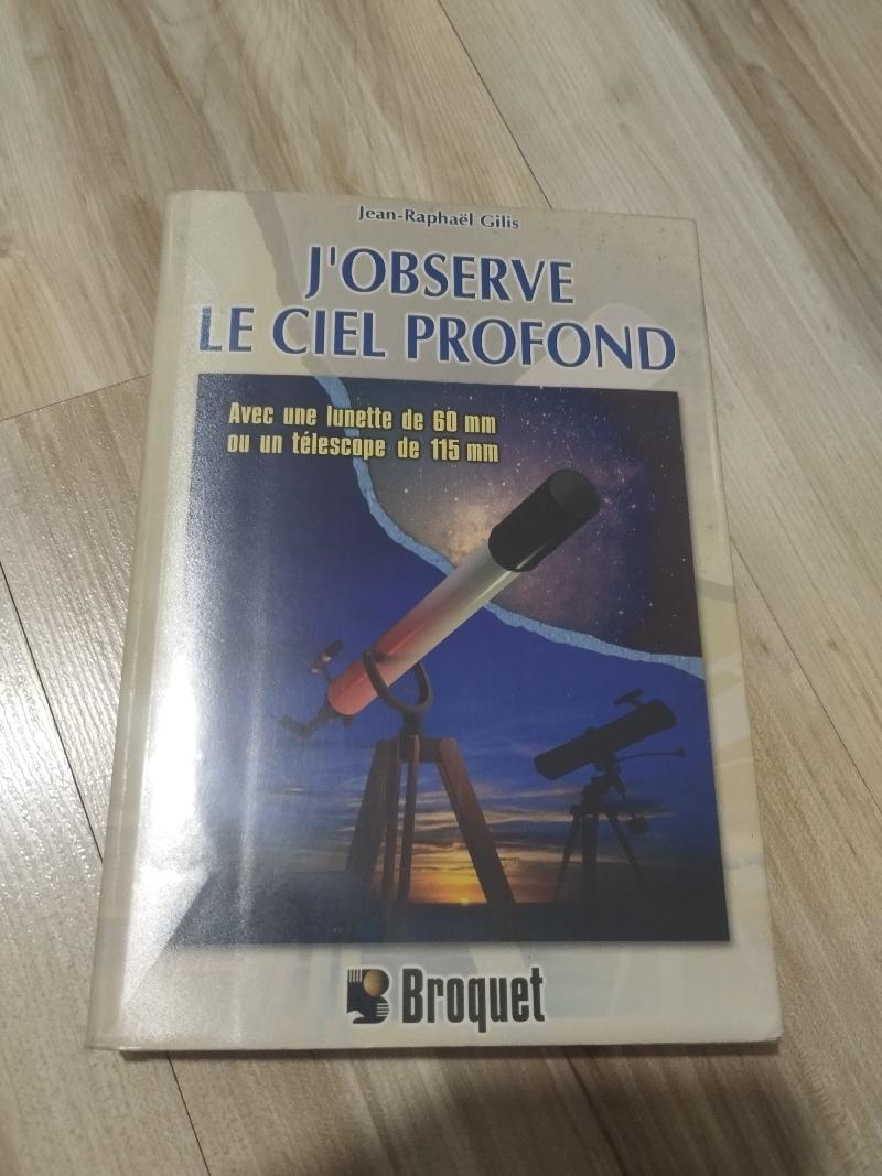 LIVRE J'observe le ciel profond J-R Gilis