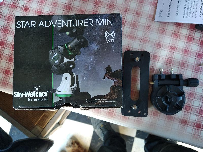Star adventurer mini + platine Star adventurer mini + platine