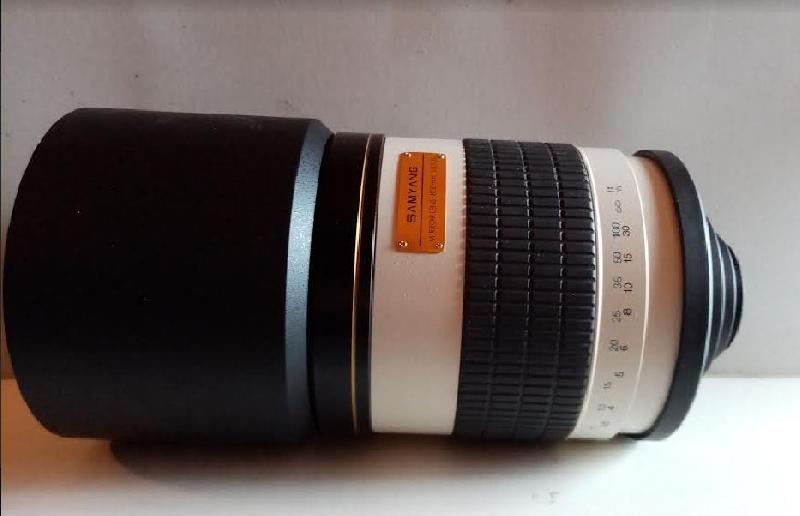 TELEOBJECTIF SAMYANG - FOCALE= 800 mm TELEOBJECTIF SAMYANG - FOCALE= 800 mm