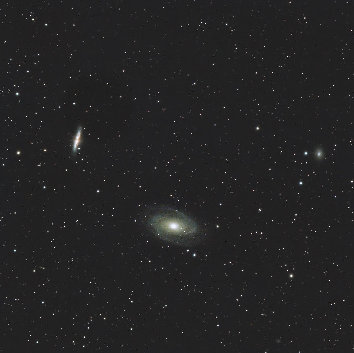 M81,M82 et NGC3077
