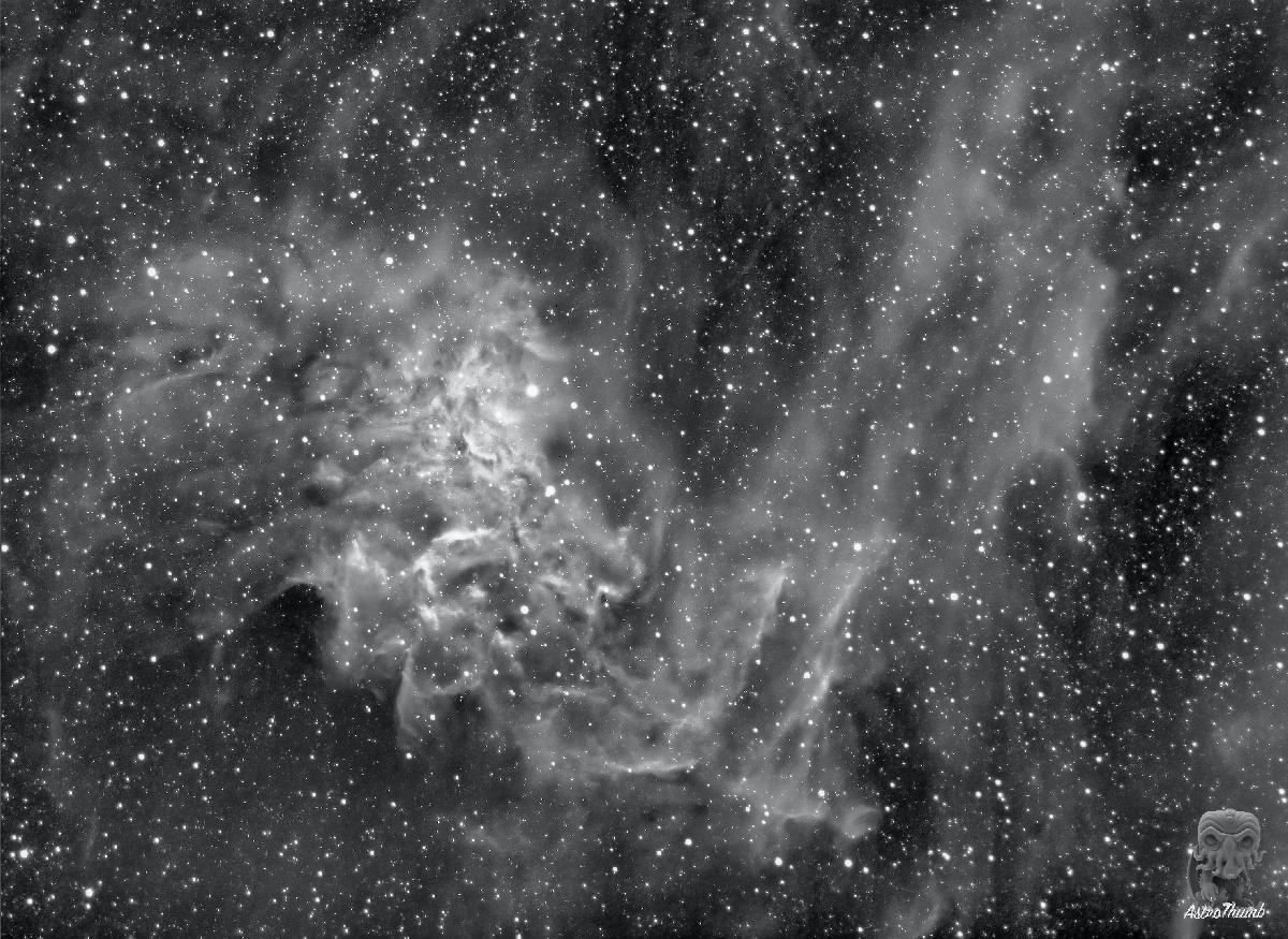 L'étoile flamboyante - IC405 L'étoile flamboyante - IC405
