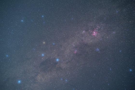 Eta Carène, Croix du sud