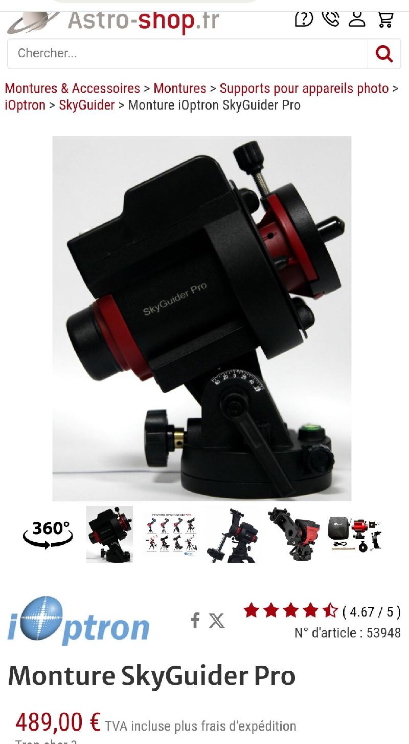 Sky guider pro ioptron