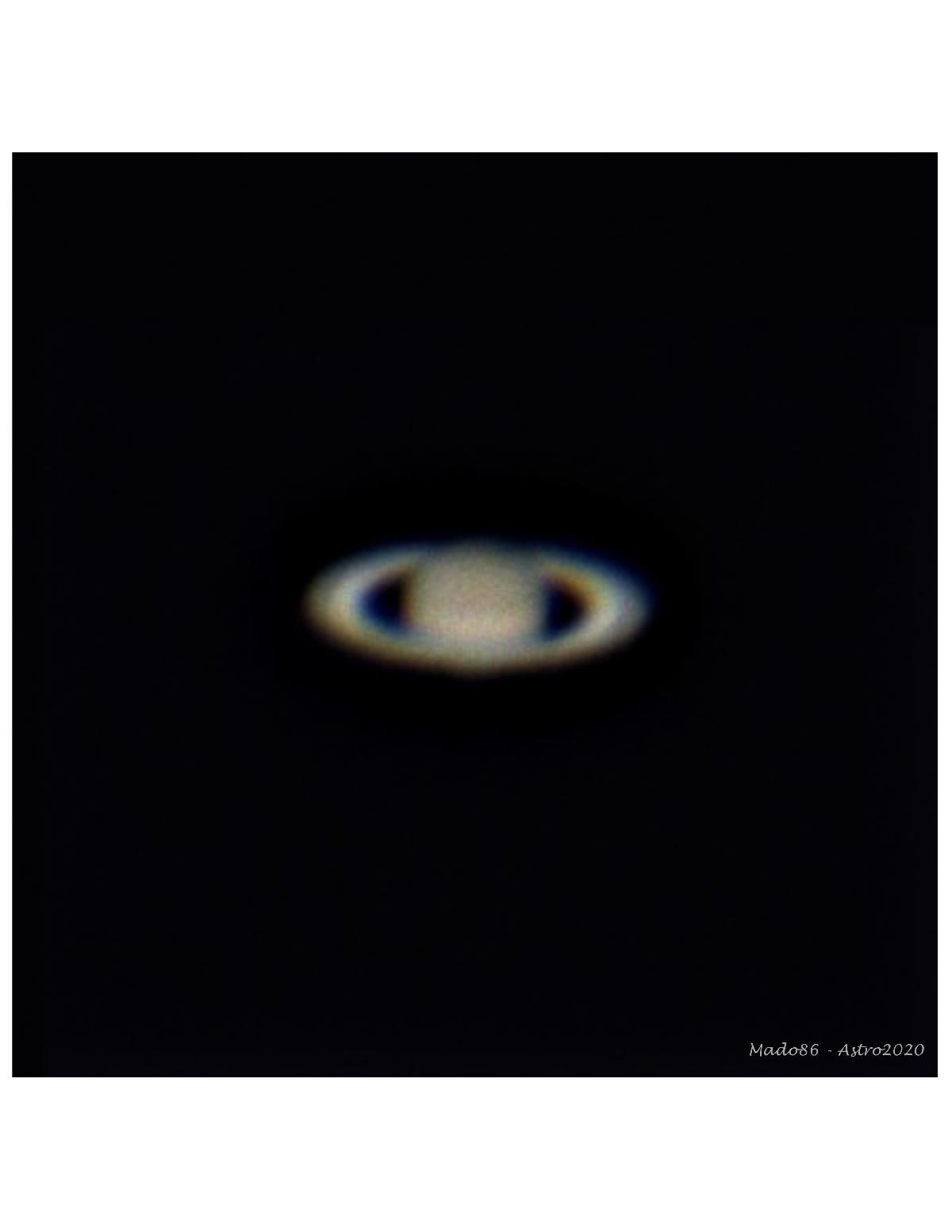 Saturne le 7 07 2020