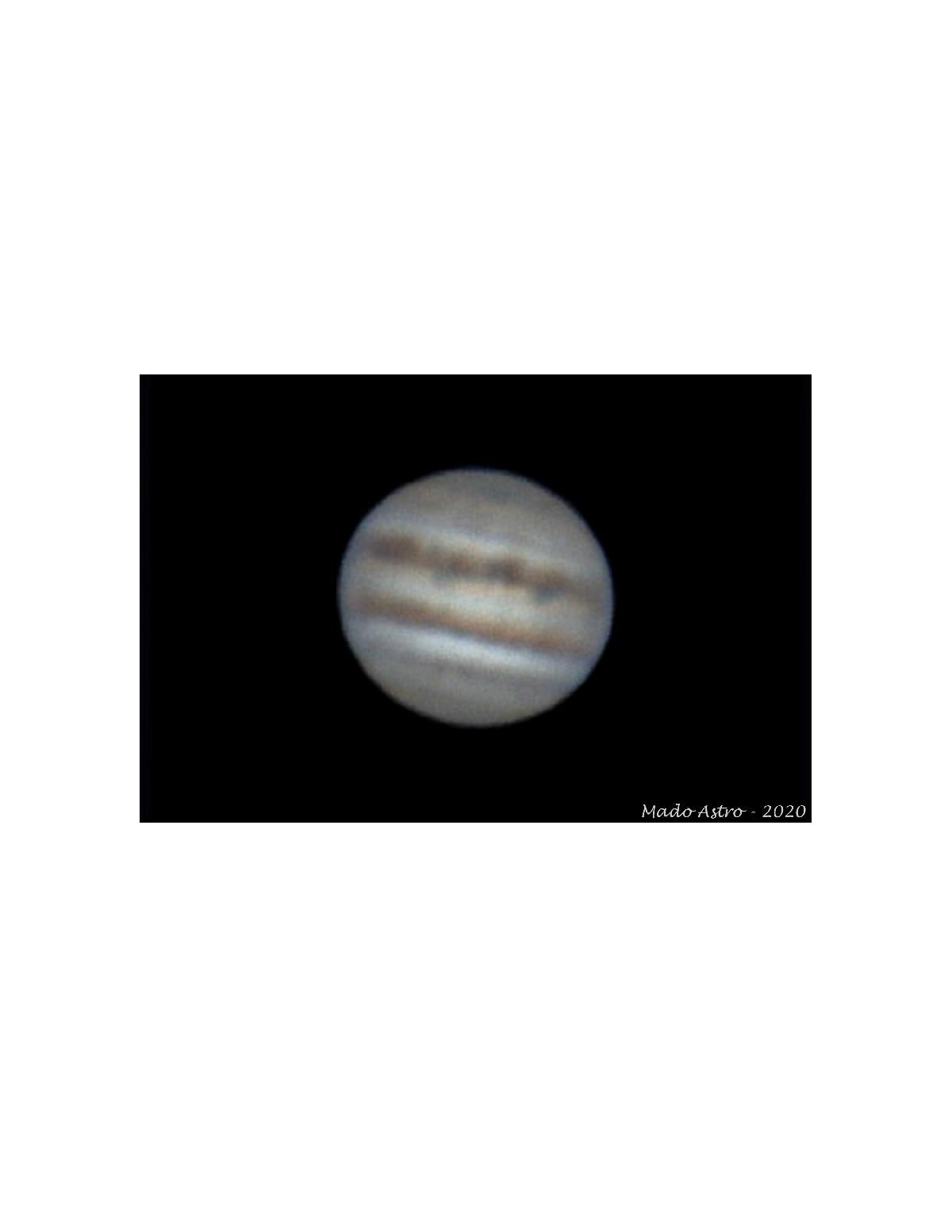 Jupiter en Opposition le 20 07 2020 Jupiter en Opposition le 20 07 2020