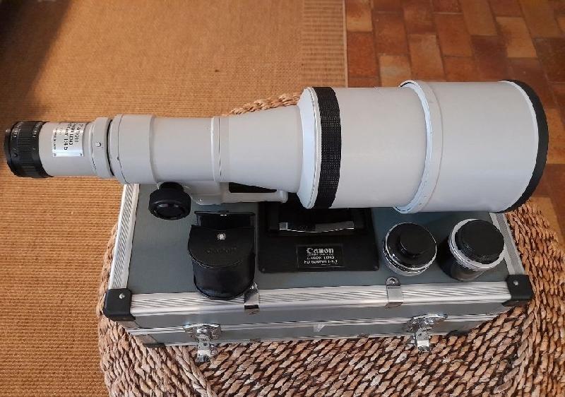 Objectif Canon fd 600mm f4.5 Objectif Canon fd 600mm f4.5